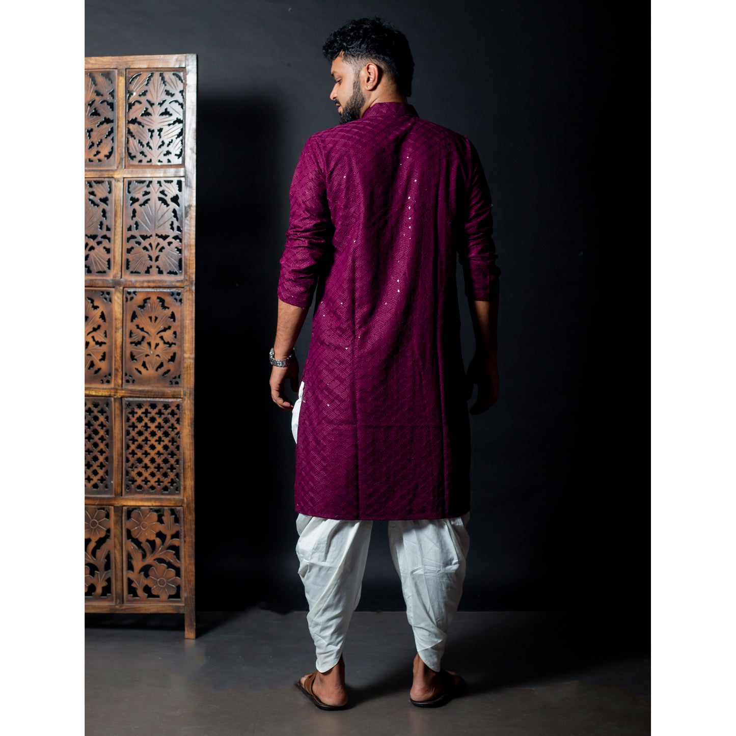 Elegant Maroon Kurta - Tradition Meets Style