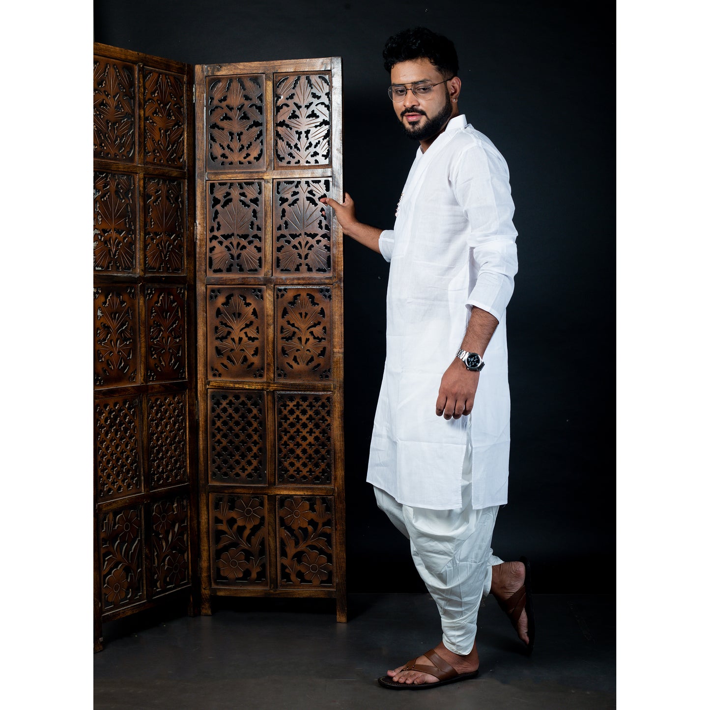 Refined Simplicity: White Kurta Excellence