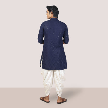 Elegant Navy Blue Kurta - Tradition Meets Style